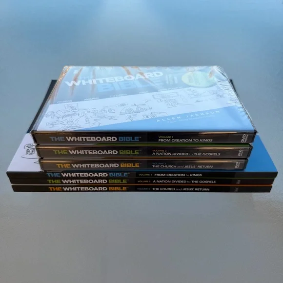Whiteboard Bible Volumes 1, 2, and 3 DVDs, and Study Guides by G. Allen Jackson - Picture 3 of 6